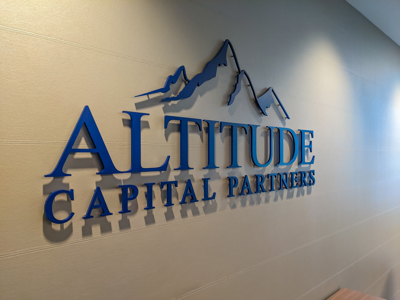 Altitude Capital Partners Wall Graphics Photo